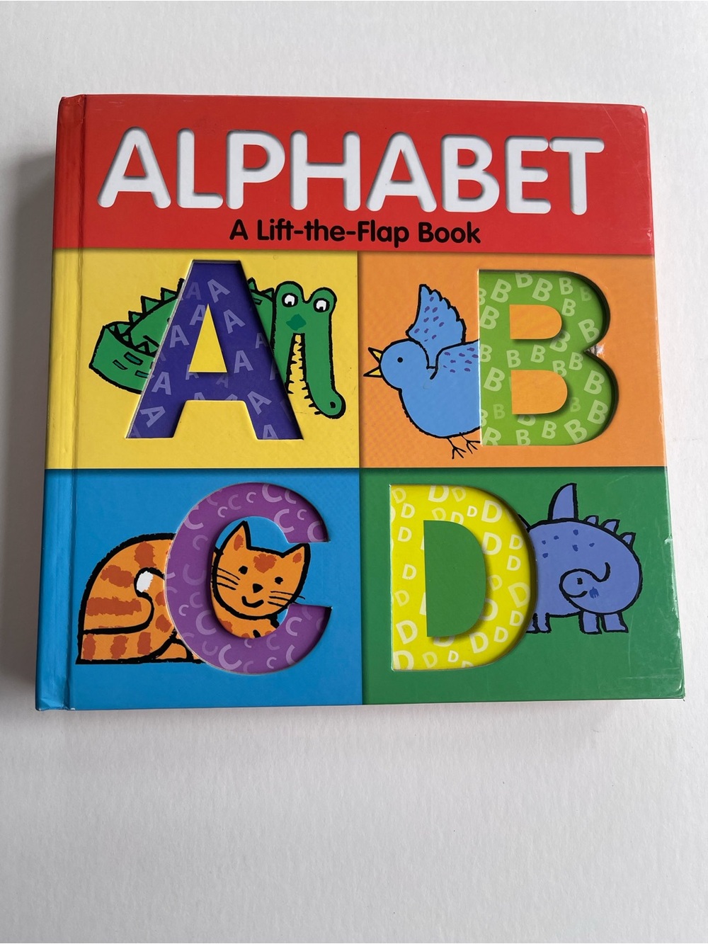 Alphabet Lift-the-Flap Board Book - Colorful ABC Learning for Kids